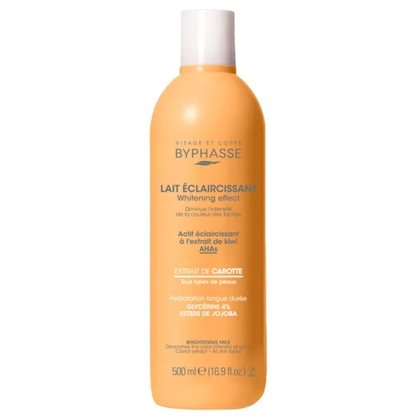 Byphasse Lait Eclaircissant à l’Extrait de Carotte 500 ml