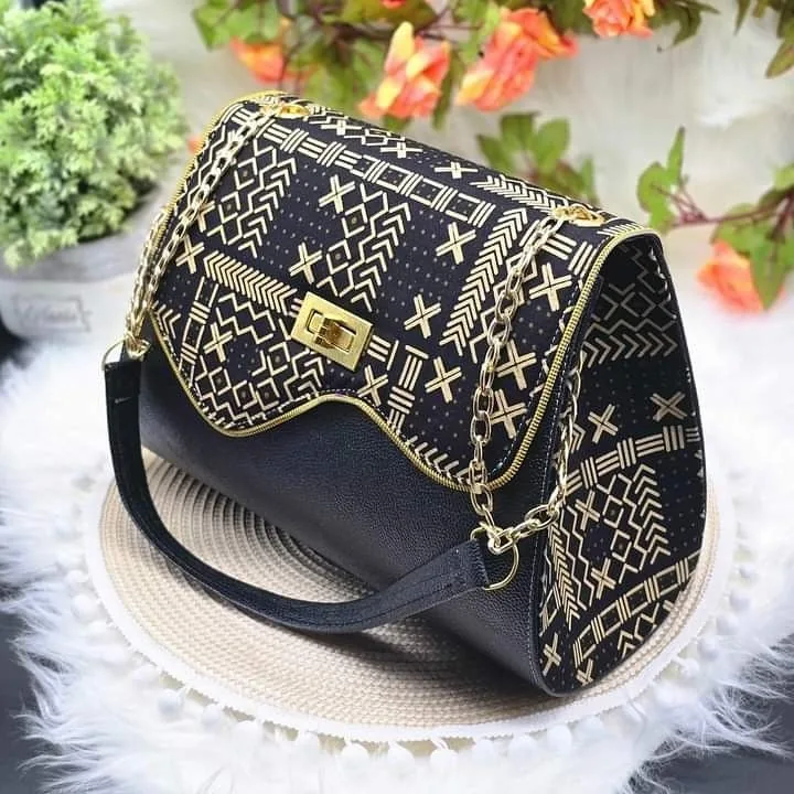 Pochette Wax & Cuir